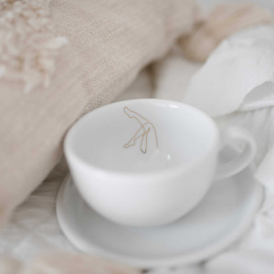 Filiżanka 250 ml ze spodkiem - Legs