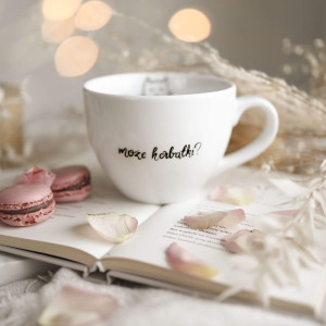 Kubek 500 ml - Może herbatki, kotku?