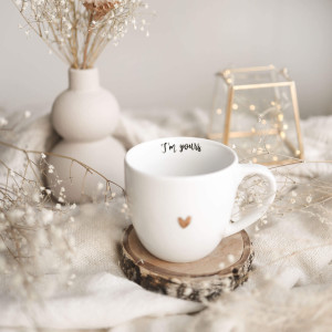 Kubek 300 I'm yours ZŁOTE SERCE