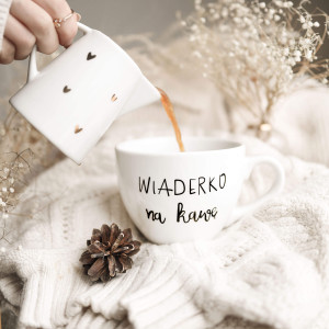 Kubek na prezent 500 ml - Wiaderko na kawę