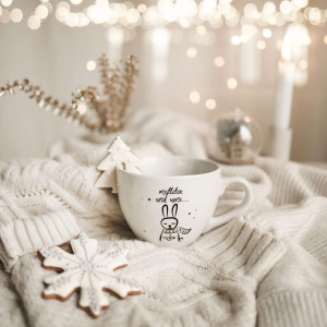 Kubek 500 ml - Mistletoe and wine