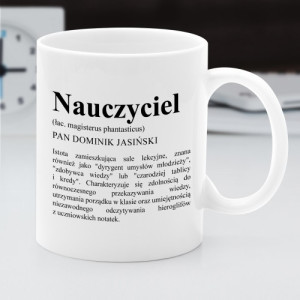 Kubek z nadrukiem dla nauczyciela - Dyrygent umysłów