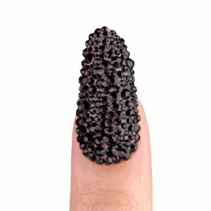 Cyrkonie do paznokci Black 1440 szt.