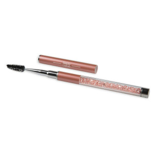 Szczoteczka zamykana z cyrkoniami - Rose Gold