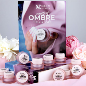 Zestaw Paintart Ombre Mousse 12 szt.