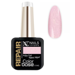 Repair Base Milky Pink Glam Silver 11 ml
