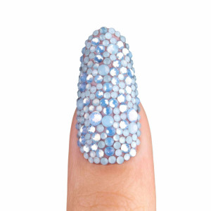 Cyrkonie do paznokci Blue Opal 1440 szt.