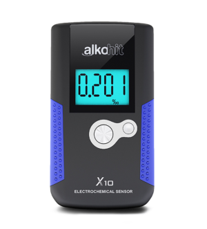 Alkomat elektrochemiczny ALKOHIT X10 + certfikat