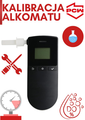 Kalibracja alkomatu ALCOLIFE 8030 plus świadectwo kalibracji