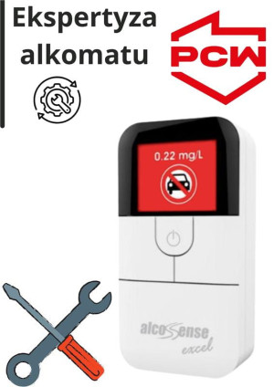 Ekspertyza alkomatu Alcosense Excel