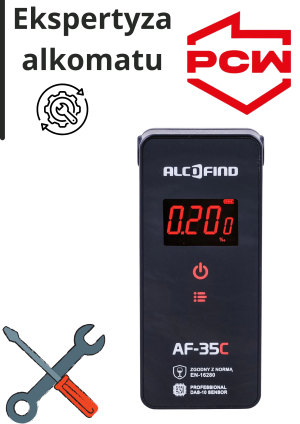 Ekspertyza alkomatu AlcoFind AF-35C