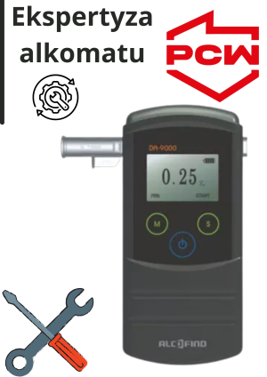 Ekspertyza alkomatu AlcoFind DA-9000