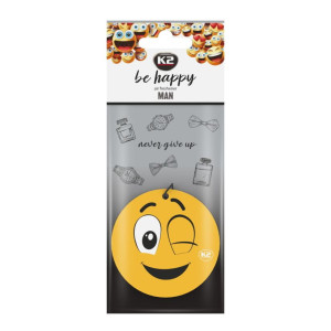 Zawieszki zapachowe do samochodu BE HAPPY MAN