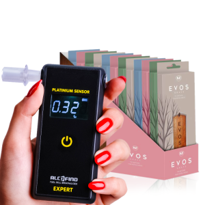 Alkomat AlcoFind EXPERT 10lat Gwarancji + zawieszka zapachowa EVOS
