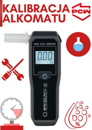 Kalibracja alkomatu BACscan mobile