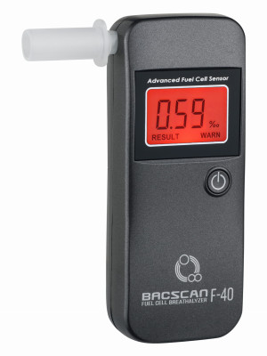 Alkomat BACscan F-40 z elektrochemiczną komórką pomiarową