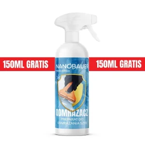 Odmrażanie szyb samochodowych - NANOBAUER® ODMRAŻACZ DO SZYB 750ml