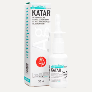 Srebro Koloidalne Spray na Katar i Zatoki Nanobiotic Silver MED 30 ml
