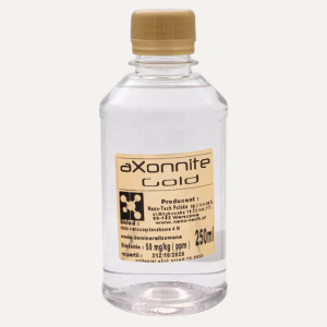 Złoto Koloidalne Niejonowe 50 ppm na Skórę aXonnite Gold 250 ml