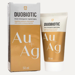 Krem Regenerujący ze Złotem i Srebrem Koloidalnym Duobiotic 50 ml