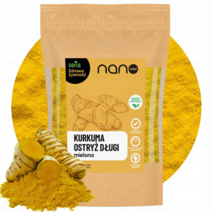 Kurkuma Mielona Naturalna Przyprawa Nanovital 125 g