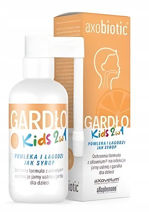 Spray na Gardło dla Dzieci Axobiotic Kids 30 ml