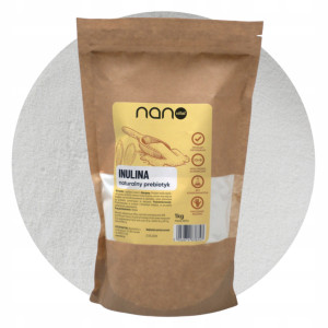 Inulina w Proszku Prebiotyk Naturalny Zamiennik Cukru Nanovital 500 g