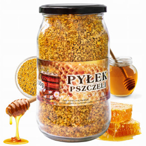 Pyłek Pszczeli Kwiatowy Naturalny z Pasieki Nanovital 500 g