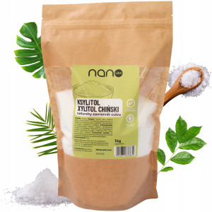 Ksylitol Xylitol Naturalny Zamiennik Cukru 1 kg