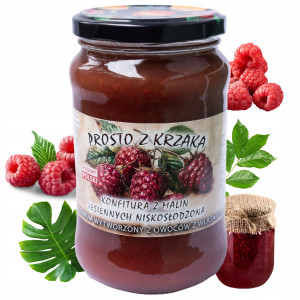 Konfitura z Malin Jesiennych Niskosłodzona 450 g