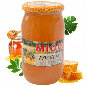 Miód Faceliowy Naturalny Nektarowy 1100 g