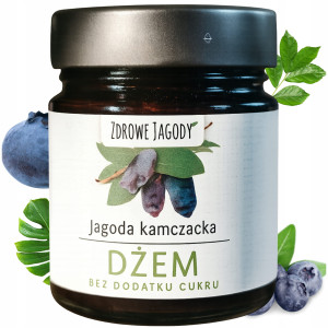 Dżem z Jagód Kamczackich Ekologiczny Niskosłodzony 266 ml