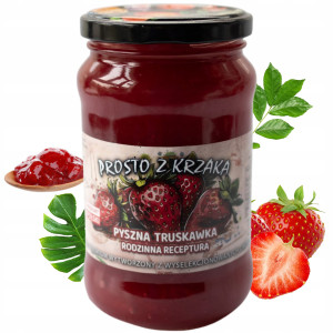 Konfitura z Truskawek Niskosłodzona 450 g