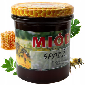 Miód Spadziowy Naturalny Nektarowy 420 g