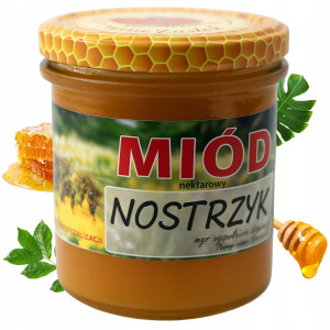 Miód Nostrzykowy Naturalny Nektarowy 420 g