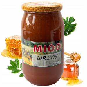 Miód Wrzosowy Naturalny Nektarowy 420 g
