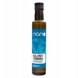 Olej MCT C8+C10 z Kokosa Dieta Keto Nanovital 250 ml