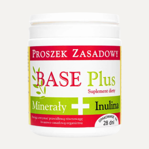 Inulina Proszek Zasadowy Base Plus Prebiotyk Bez Cukru 200 g