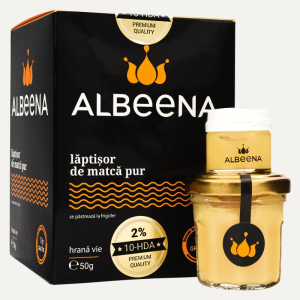 Mleczko Pszczele 100% Czyste Naturalne na Odporność Albeena 60 g