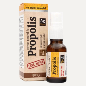 Propolis ze Srebrem Koloidalnym Spray na Gardło Dacia Plant 20 ml