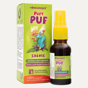 Szałwia Spray na Gardło dla Dzieci Naturalny Dacia Plant 20 ml
