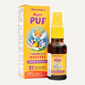 Propolis z Rumiankiem Spray na Gardło dla Dzieci Dacia Plant 20 ml