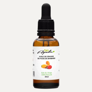 Olej z Opuncji Figowej do Twarzy 100% Czysty Bio Agadir 30 ml