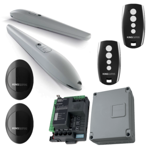 KingGates Jet - 24V - zestaw gotowy do montażu - napęd do bramy skrzydłowej - długość skrzydła do 3m, ciężar do 300kg