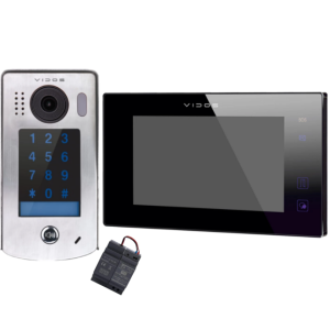 VIDOS | S1301D + M1021B / M1021W + ZASILACZ | zestaw - stacja bramowa + monitor