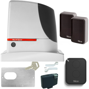 Nice Run 400 HS 24V - zestaw podstawowy  - szybki napęd do bram przesuwnych - waga bramy do 400kg