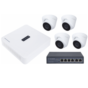 ZESTAW MONITORINGU CCTV R104-IP | 4x K221-IP