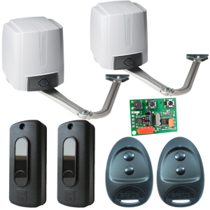 CAME FAST PLUS  - SPACE/ATOMO - zestaw podstawowy - napęd do bramy skrzydłowej - ramię łamane - długość skrzydła do 2,3m