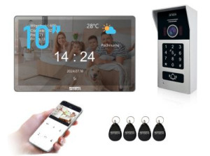 Lustrzany 5TECH Virgo One PLUS(M) 10'' FHD | 82225 | Wideodomofon 2-żyłowy cyfrowy WiFi