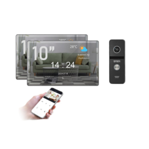 Lustrzany Wideodomofon 10'' 2x VERUS PLUS (M) 84207a – 5TECH - WiFi FHD